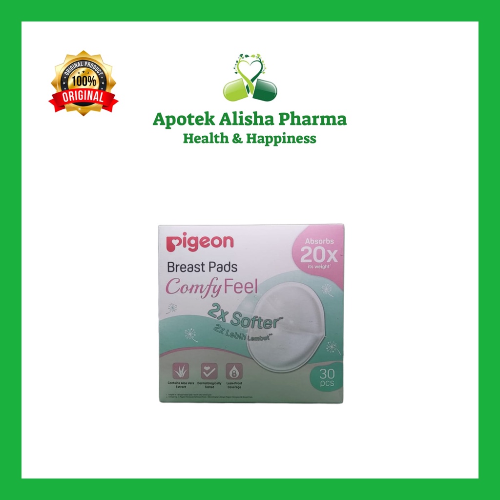 Pigeon Breast Pads Honeycomb (Box 12/30pcs) - Pad Penyerap Asi Berlebih