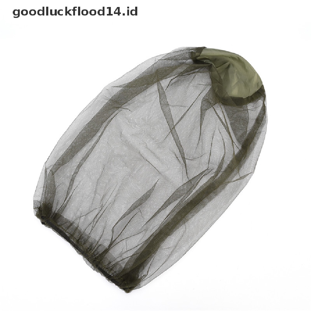 [OOID] Insect Mosquito Net Mesh Face Fishing Hunting Outdoor Camping Hat Protector Cap ID