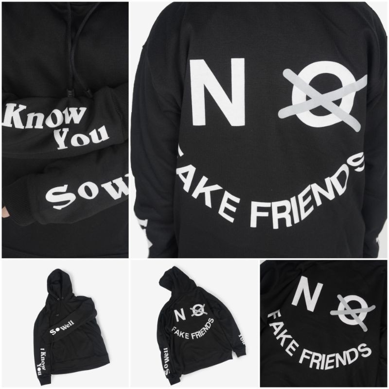 Hoodie KPOP Korea Jeno No Fake Friends