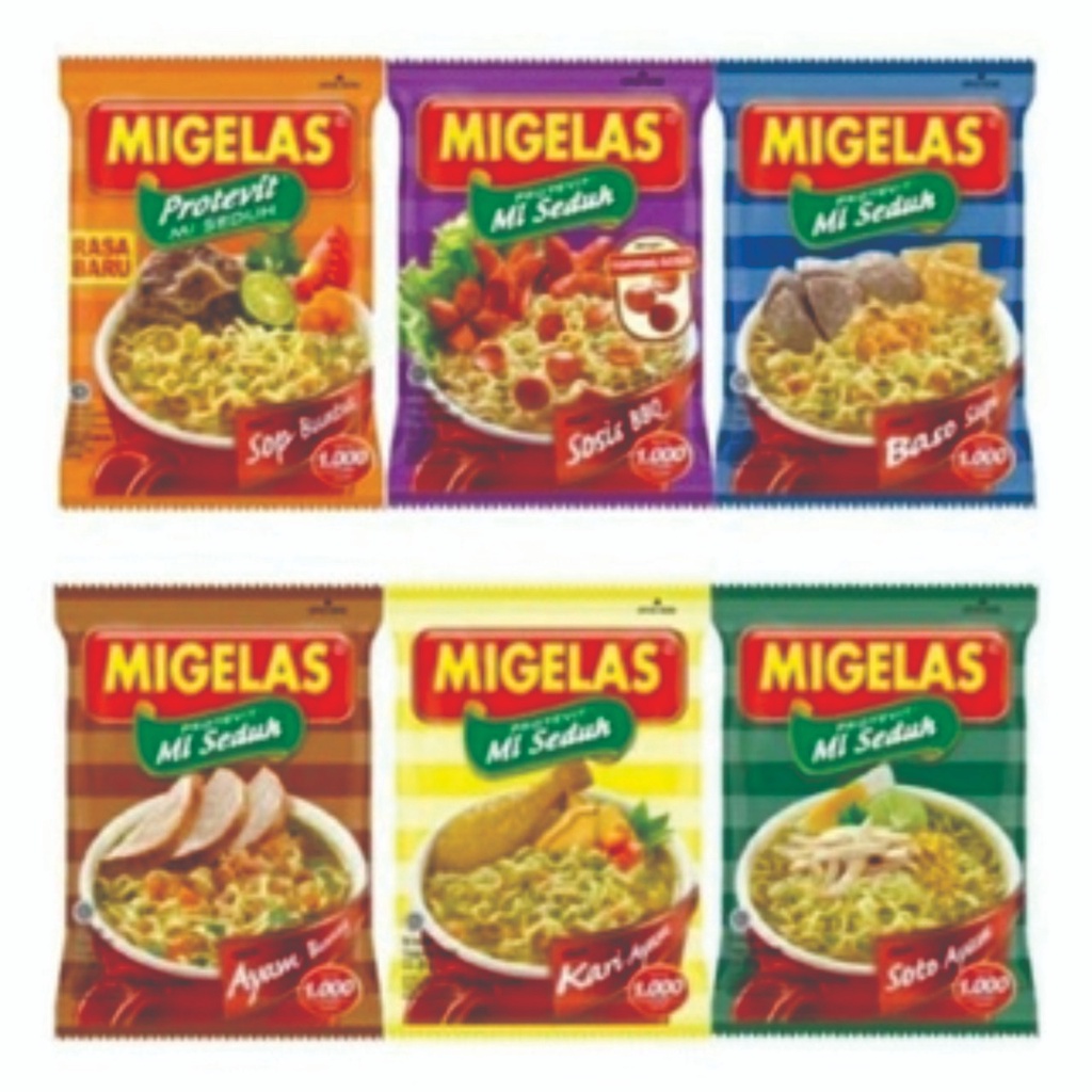

MIGELAS Instan 28gr Renceng Isi 10