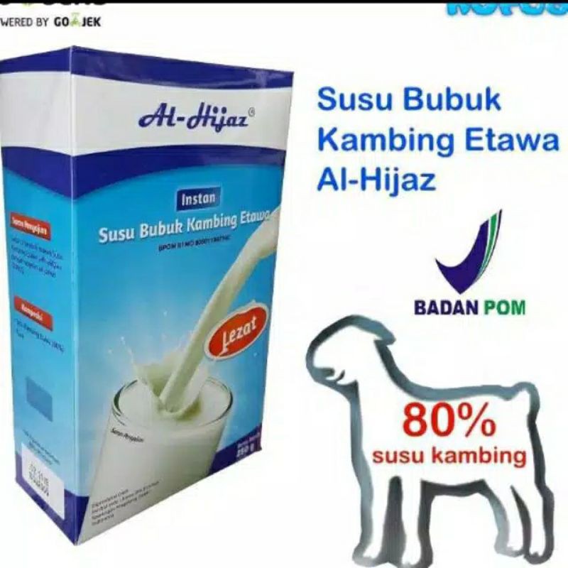 

SUSU BUBUK KAMBING ETAWA AL HIJAZ 250 GRAM