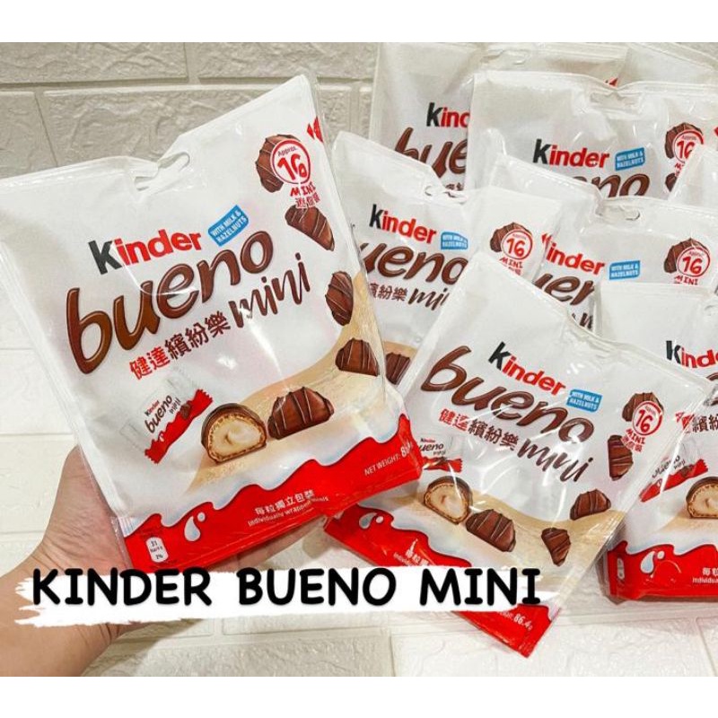 KINDER BUENO MINI ISI 16 exp terbaru original import Malaysia