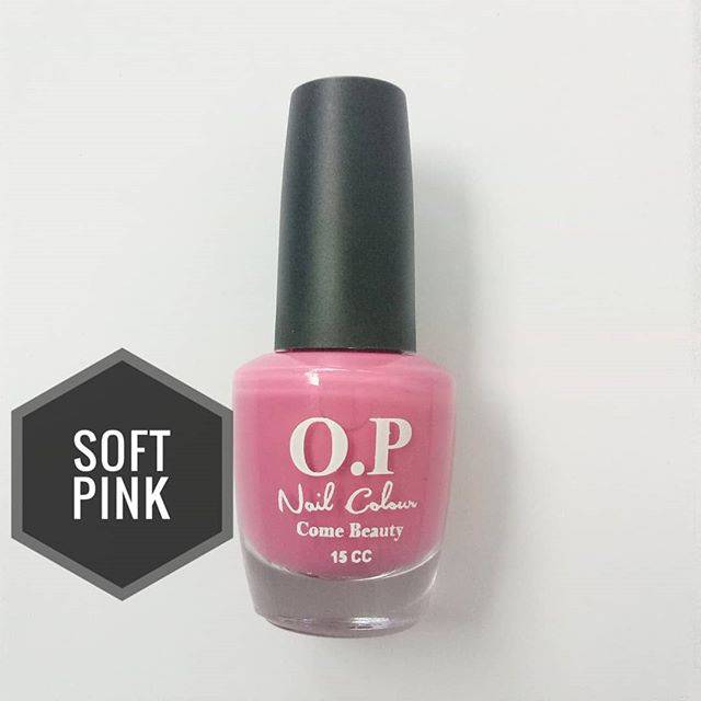 15ml kutek non halal O.P Come Beauty Soft Pink