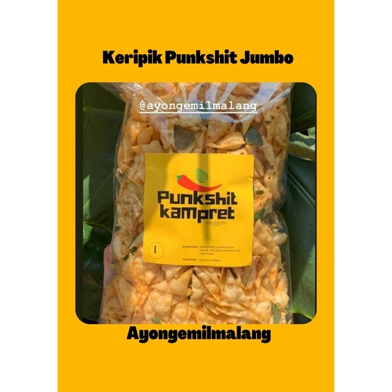 

KERIPIK PUNKSHIT JUMBO