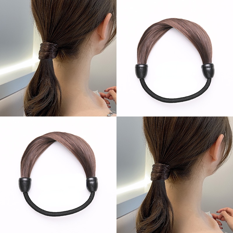 Wig Rambut Ponytail Gaya Korea Untuk Aksesoris Wanita