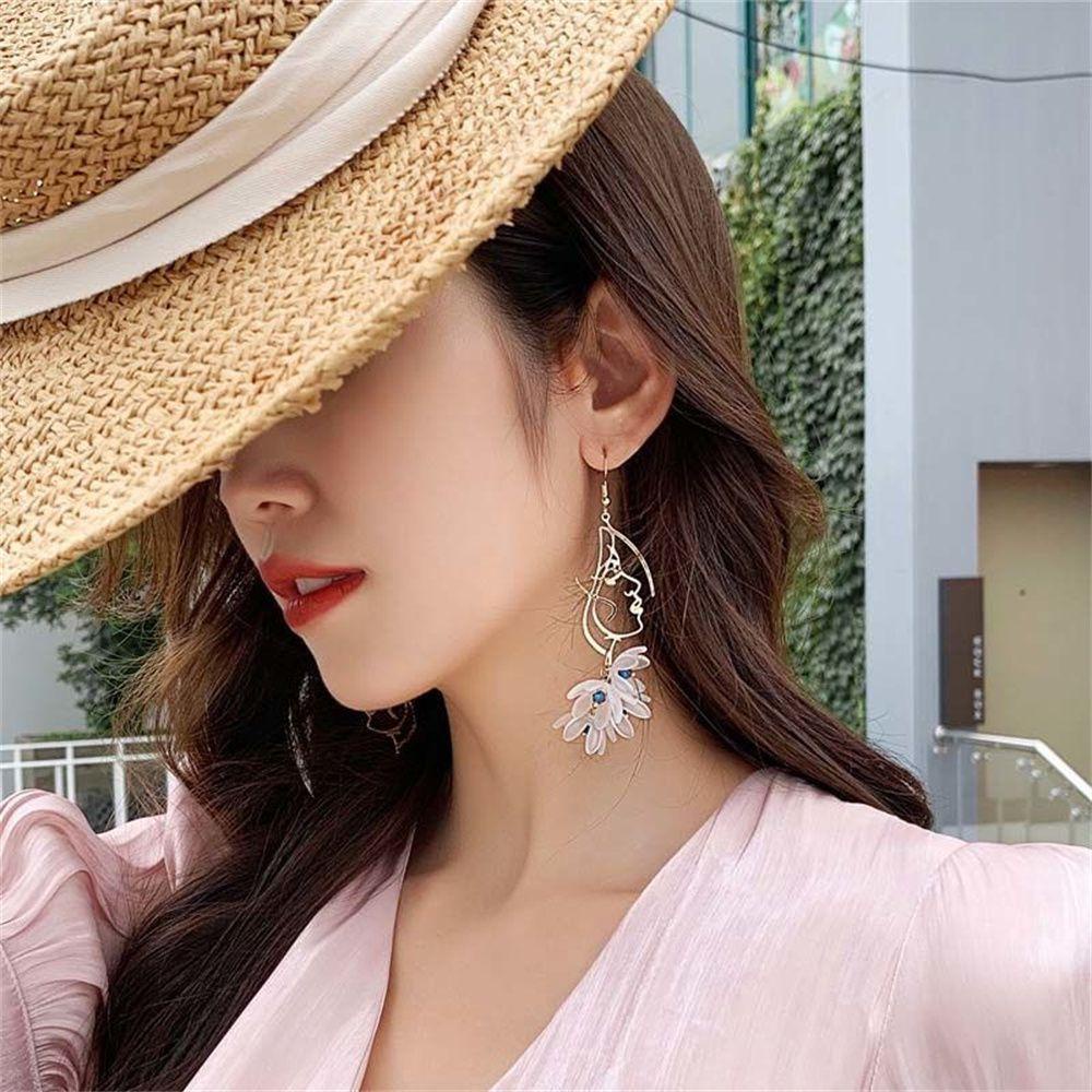 Top Earring Jaket Anting 2022hadiah Pesta Pernikahan Anting Gantung Bunga