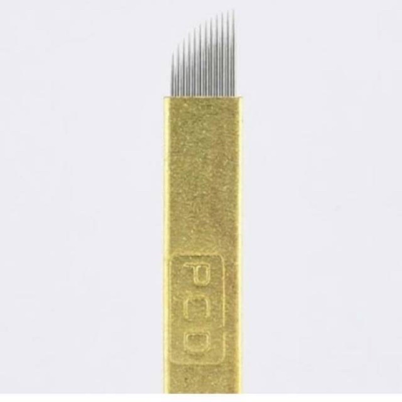 BLADE PCD 12R 14R GOLD FOR SULAM ALIS JARUM SULAM MICRO NEEDLE PISAU SULAM ALIS PCD NG.IT