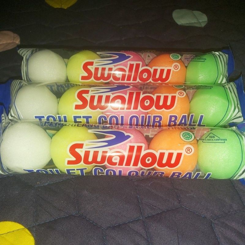 SWALLOW TOILET COLOUR BALL ISI 5