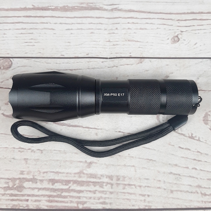 TaffLED Senter LED Flashlight Cree XM-L2 8000 Lumens + Baterai Charger