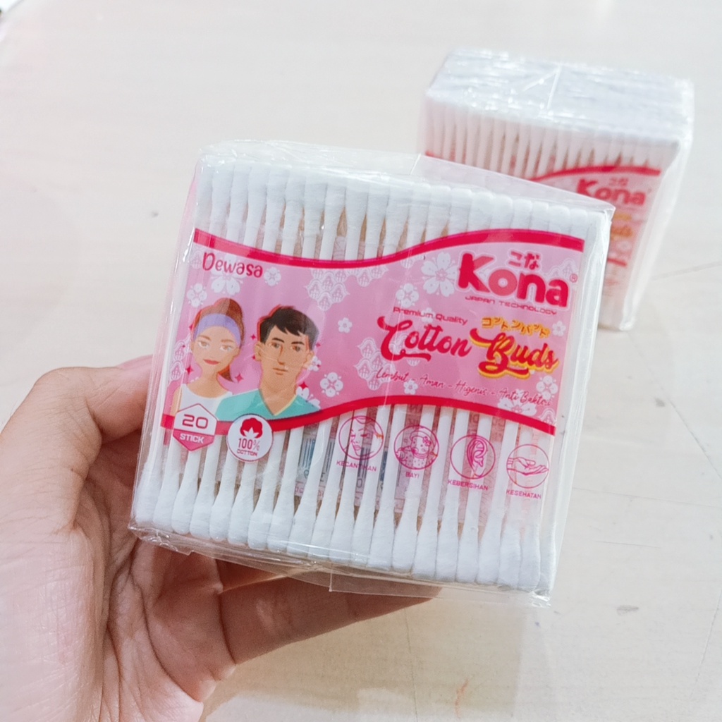 AZ COTTON BUDS / KOREK KUPING / PEMBERSIH TELINGA DEWASA