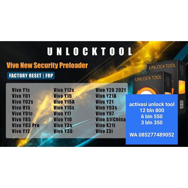 UNLOCK TOOL 3 BULAN