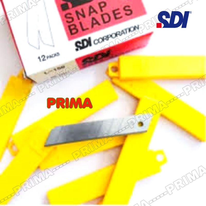 

REFILL / ISI ULANG CUTTER SDI BESAR L-150 (1 TUBE ISI 5 PCS BLADE)
