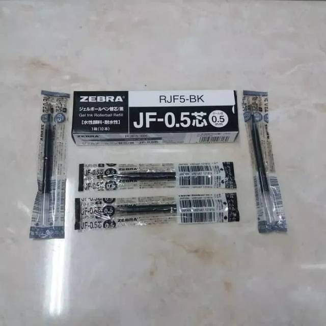 

Refill Pulpen Zebra Sarasa 0.5mm RJF5-BK / Refill Bolpen