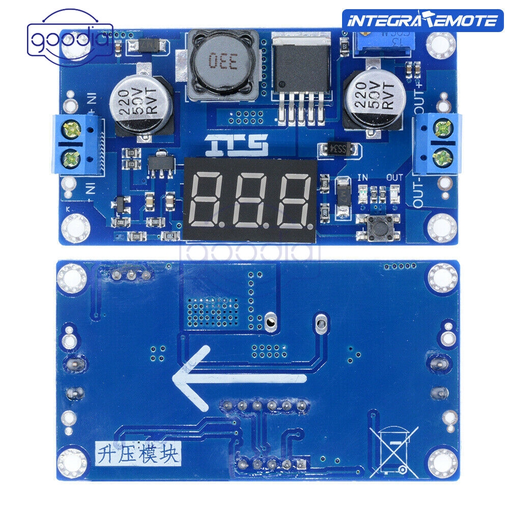 Modul Konverter Step Up Down Boost Pengganti Lm2596 Dc Xl6009 Adjustable