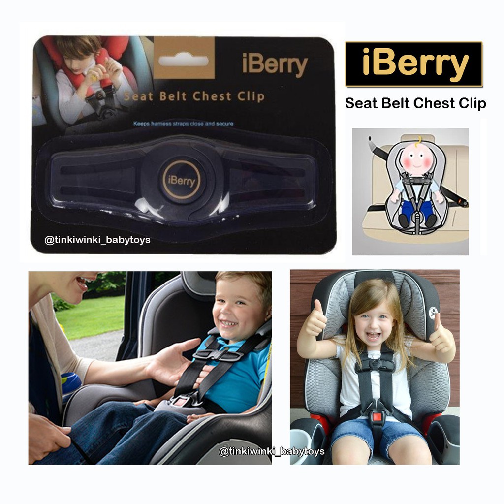 NEW IBERRY SAFETY CHEST CLIP