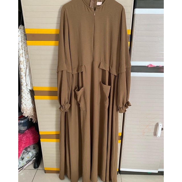 Lbylcb Hanania Dress Preloved warna Bark