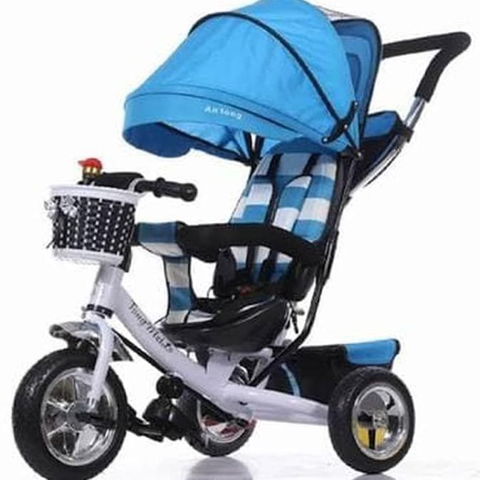 Terlaris Kereta Dorong Bayi Model Sepeda Roda 3 Diskon