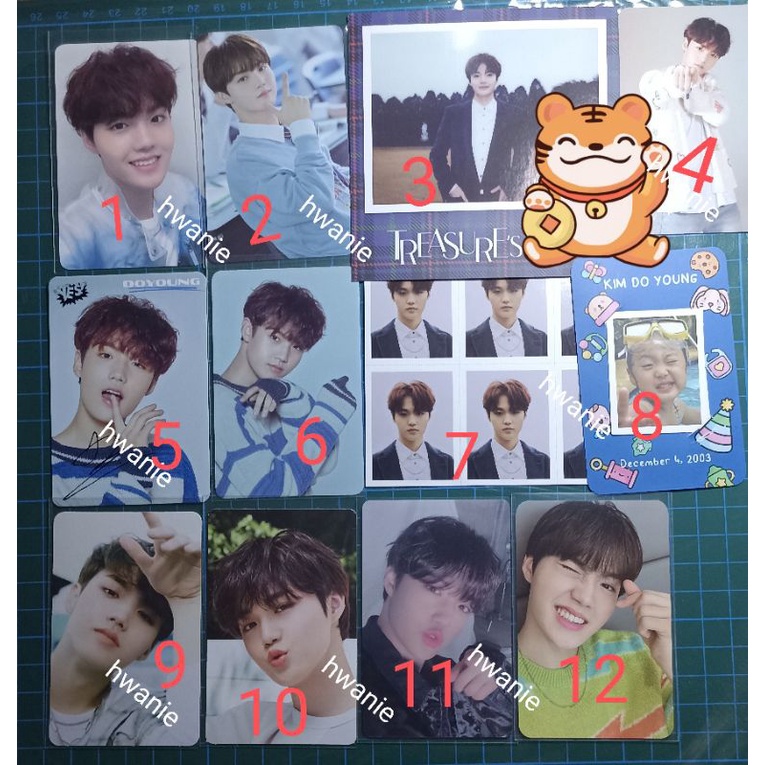 Photocard Doyoung Treasure pc memkit doyoung pc hantu doyoung pc manyo pink doyoung pob ktown doyoun