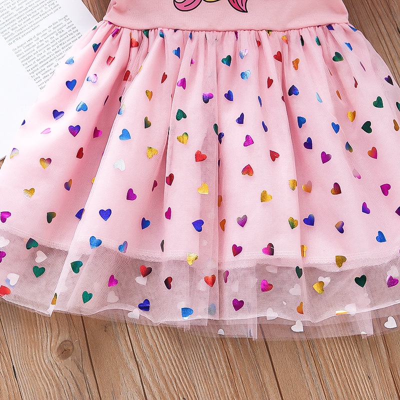 ByKiddos - 1-6 Tahun Dress Import Anak Perempuan Unicorn / Gaun Pesta Dress Tutu