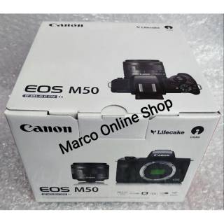 Canon EOS M50 Kit 15-45mm IS STM - WiFi (NEW)