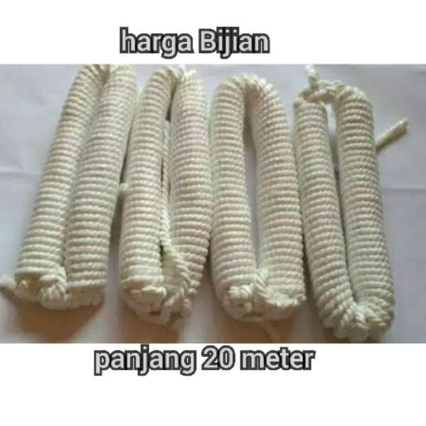 

[KODE QZKZW] Tali marlon 20 meter - tali tambang - tali pramuka - tali serat - tali nilon nylon - benang nylon