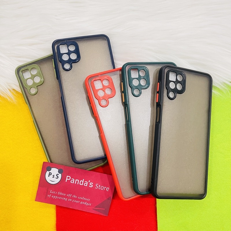 Case Samsung A12 , M12 My choice Original + Ring Kamera / Pelindung Kamera (PsS)