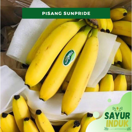 

Sayur Induk - Pisang Cavendish Sunpride Per Sisir Fresh Grade A Banana