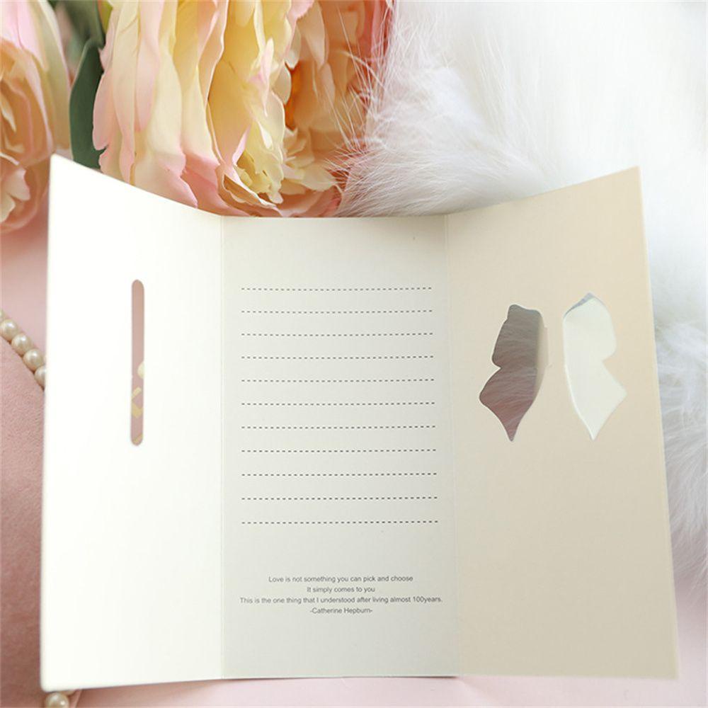 R-flower Tag Kartu Ucapan Kecil Greetings Perlengkapan Pesta Name Card