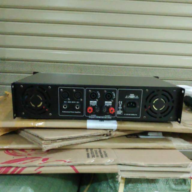 (peti kayu) MEGAVOX MA1002 N POWER AMPLIFIER. MA 1002N / MA1002