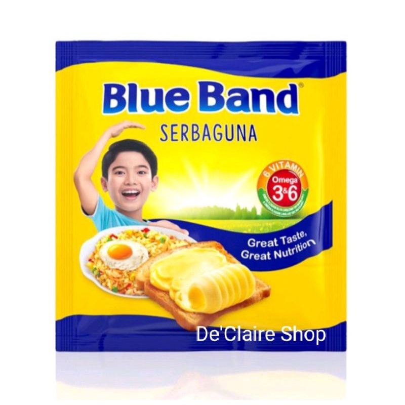 

BLUE BAND SERBA GUNA 200Gr/MARGARINE BLUBAND SACHET