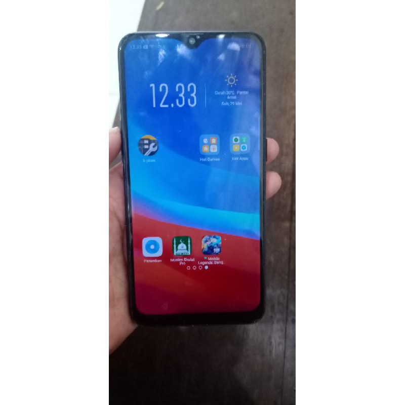 Hp bekas second Oppo A5s Ram 3/32