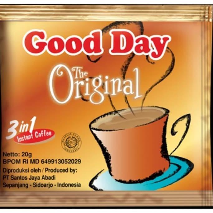 

Murah Kopi Sachet Good Day Original 1 Pack Isi 50 Sachet Promo