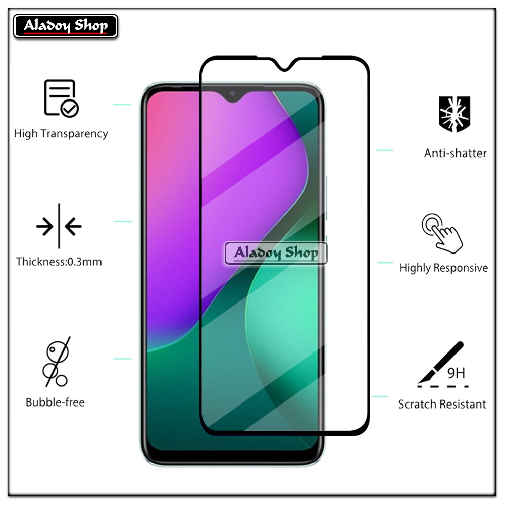 Tempered Glass Layar Infinix Hot 10 Play Anti Gores Layar Screen Protector