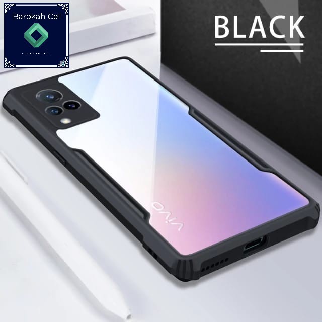 Case Shockproof  Vivo V21 2021 Anti-Fall Case Vivo Transparan