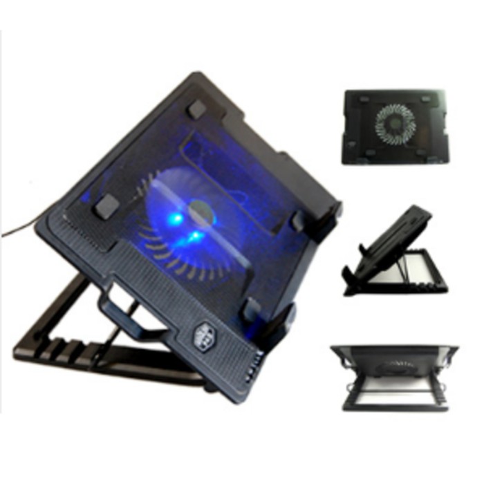 Cooling Pad Gaming Ergostand Kipas Pendingin Laptop Big Fan Cooler Pad Cooler Fan Ergostand