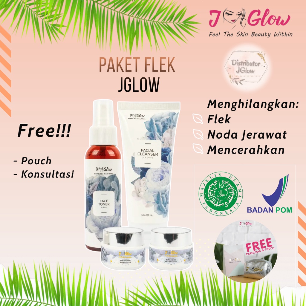 jglow jiglow j glow flek j glow skincare cream jnc 2 klinik resep dokter farmasi cream JNC 9 flek pr