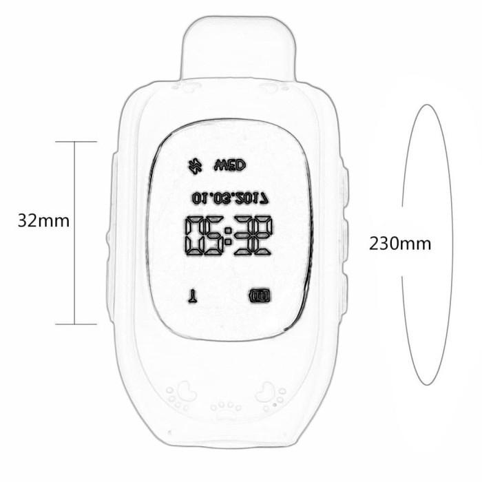 Jam Gps lacak Smartwatch Q50 GPS Tracker Kids Jam Tangan GPS lbs Anak