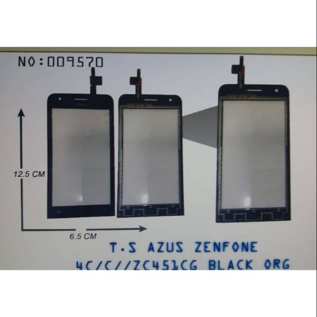 TOUCHSCREEN ASUS ZENFONE 4C Z007