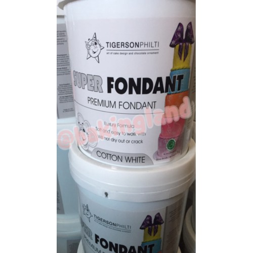 

fondant Tigerson Diskon Dijual 1kg putih