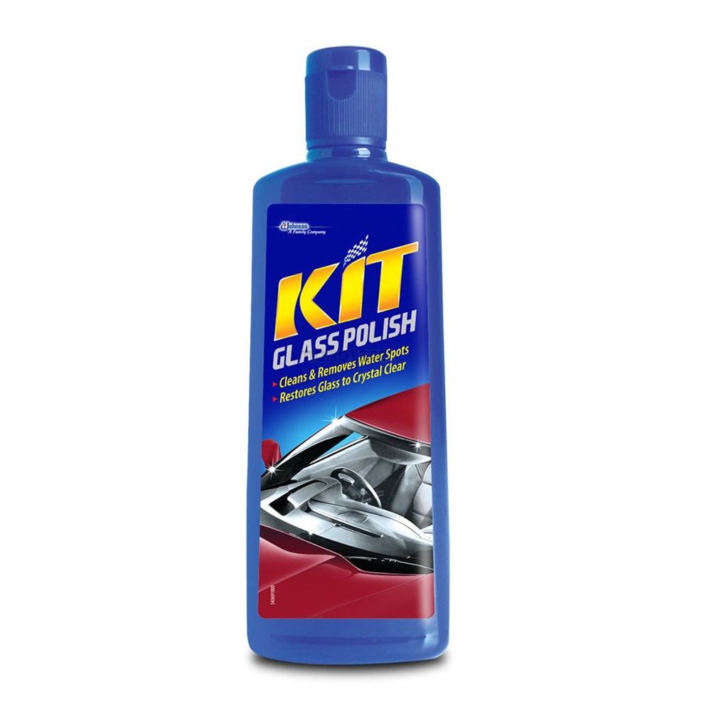 KIT Glass Polish - 170 ml / Penghilang Water Spot / Pembersih Kaca Mobil / Poles Kaca DSM