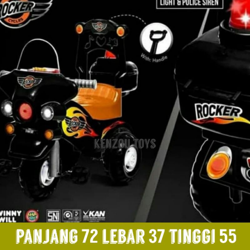 mainan sepeda motor rocker shp673