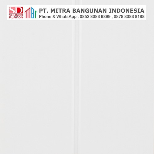 Shunda Plafon PVC -Pure White With Drain Glossy - PL 06.061 PL 08.001