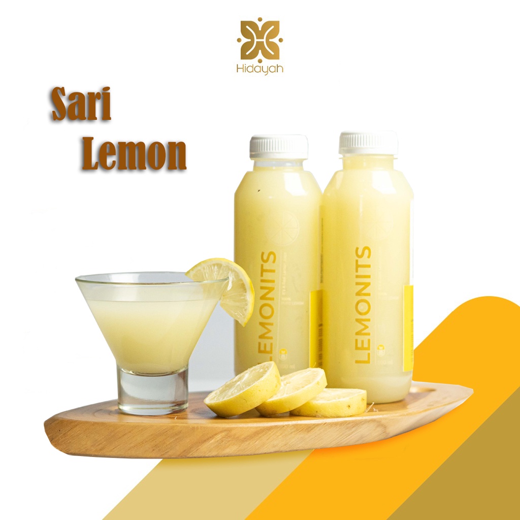 Lemonits Sari Lemon Asli 500 ml Original Diet/Detox