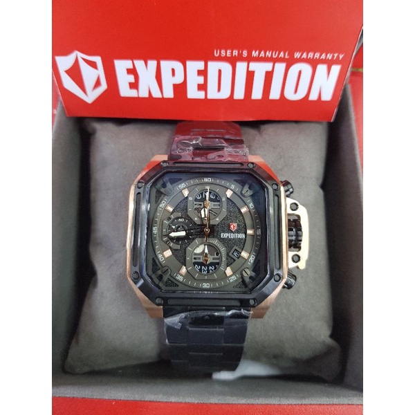 expedition e6812m black rosegold pria