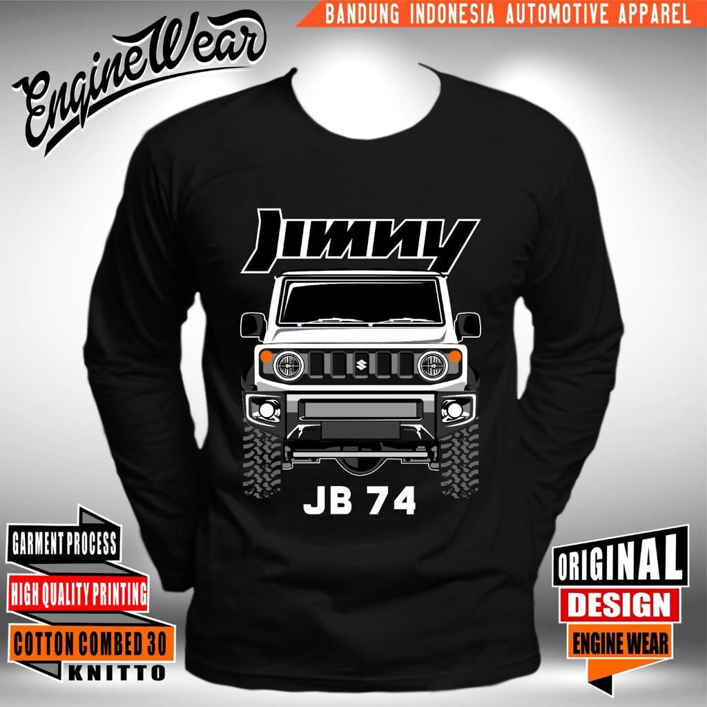 Kaos Jimny JB74 Kaos baju tshirt mobil Jeep Offroad suzuki jimny Otomotif 1 - Enginewear