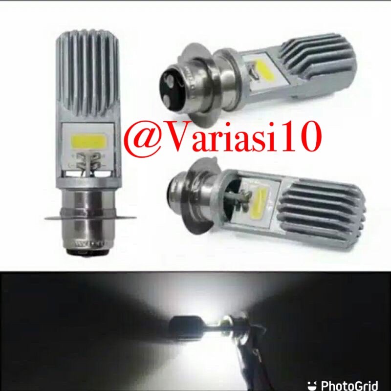 bholam depan le ac dc bebek matic terang lampu h6 ac dc matic bebek (Mikachi)