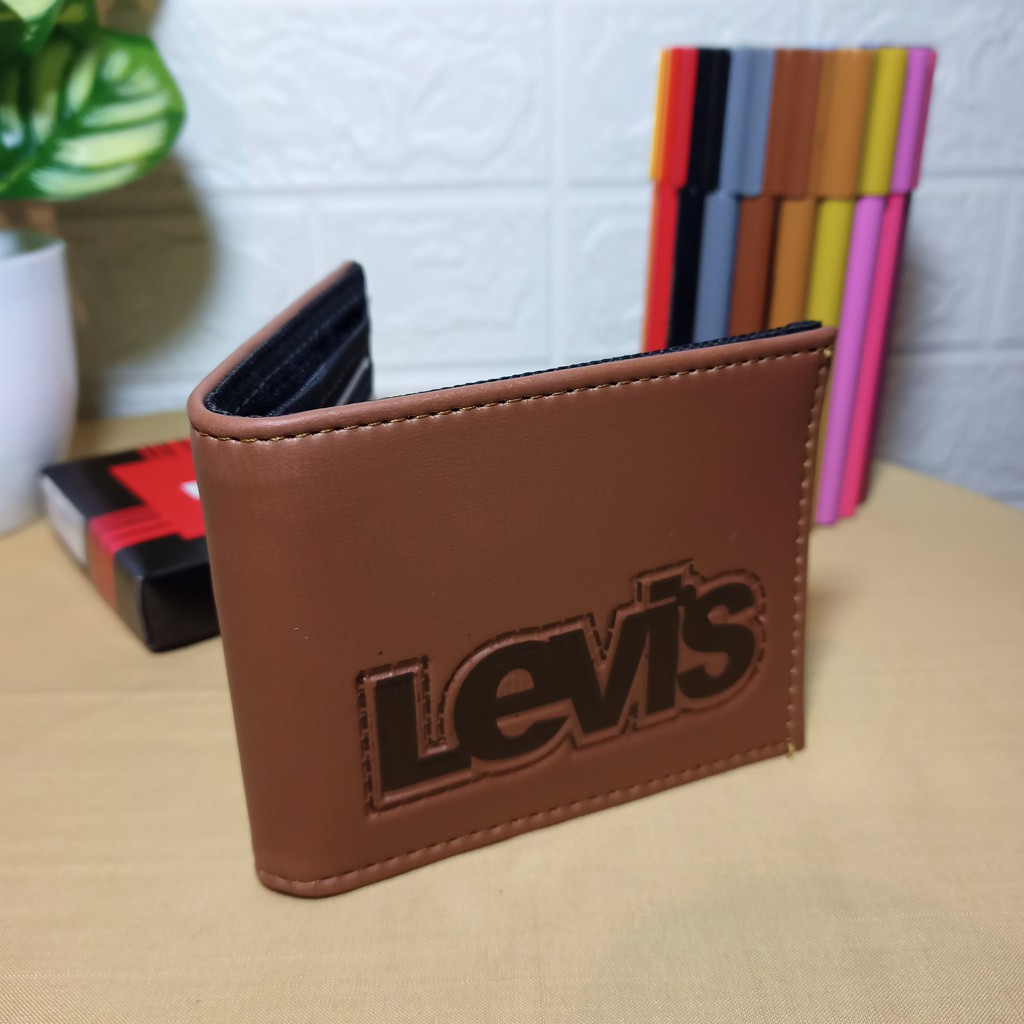 Dompet levis pria Dompet kulit levis Dompet lipat COKLAT SUPER MURAH TERBARU