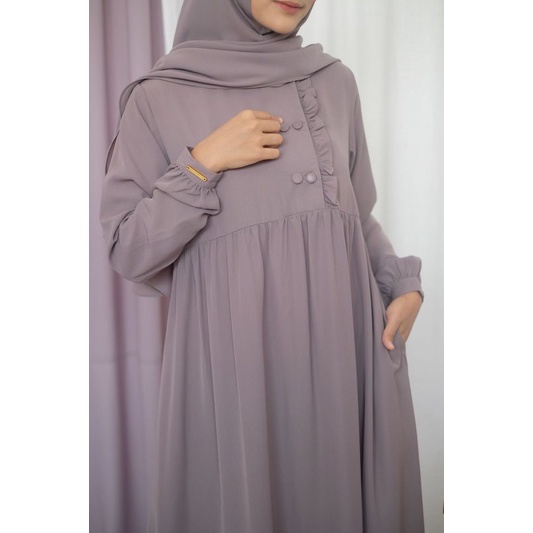 New ALIYAH DRESS SABINABYSELLY / dress only / hanya gamis sabinahijab
