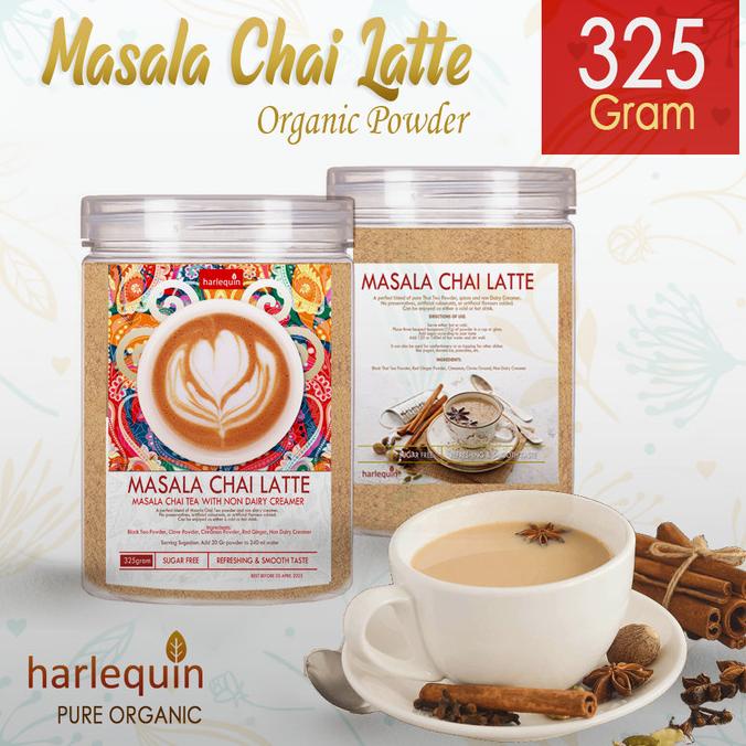 

[COD] Masala Chai Tea Latte 325Gr Teh Rempah India dengan Krimer tanpa Gula [COD]