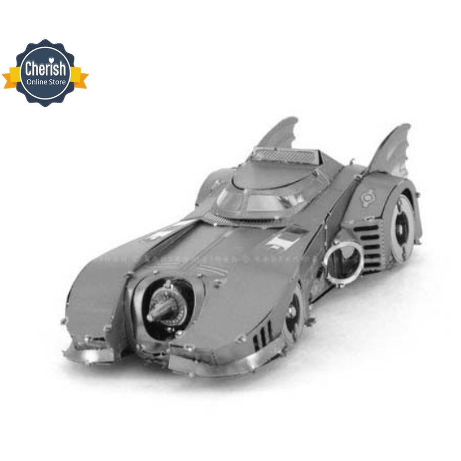 Puzzle 3D Metal BATMOBILE 1989 | Miniatur Mobil Batman MB-042